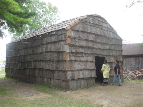 Mohawk Indians Longhouse