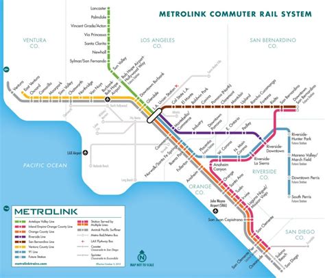 Transit Maps: Pacific Surfliner