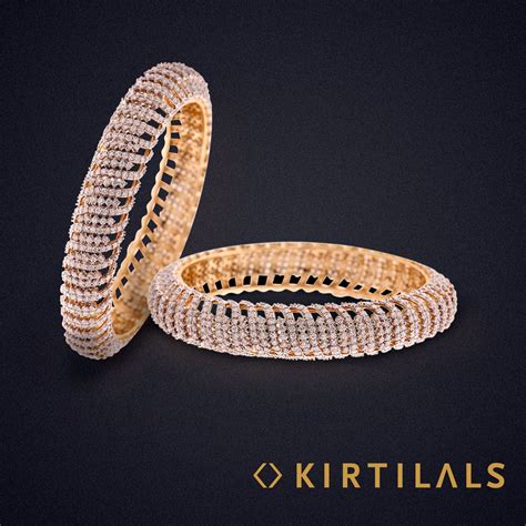 Update your fashion quotient with ‪#‎Kirtilals‬. | Bangles jewelry designs, Diamond pendants ...