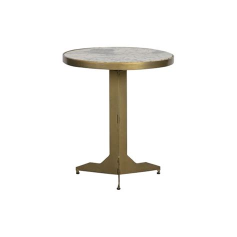 Brass and marble coffee table - Hire it