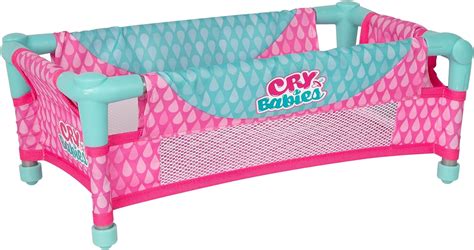 Amazon.com: Cry Babies Baby Doll Crib Accessory : Toys & Games