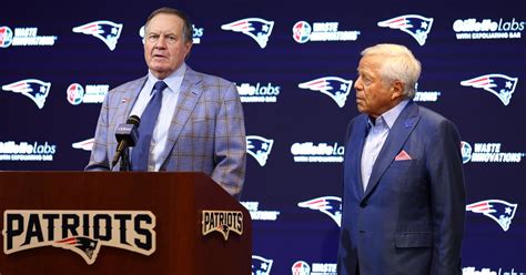 Watch full Bill Belichick, Robert Kraft press conference about Patriots ...