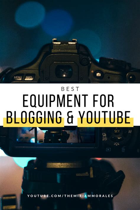 BEST YOUTUBE EQUIPMENT | Youtube, Vlogging camera, Youtube videos