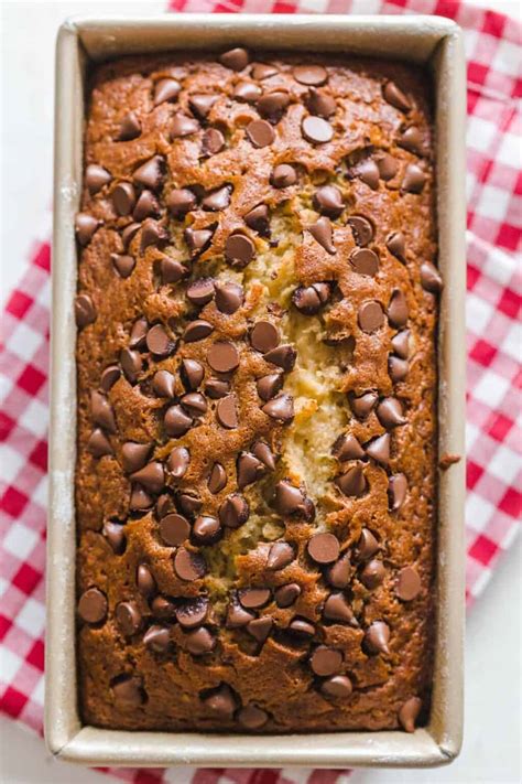 Chocolate Chip Banana Bread - NatashasKitchen.com