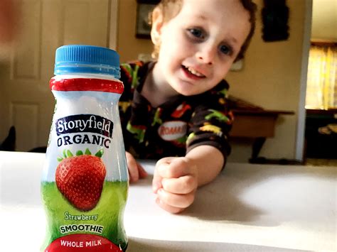 Stonyfield Organic Whole Milk Smoothies. Love!! - AmLo Farms