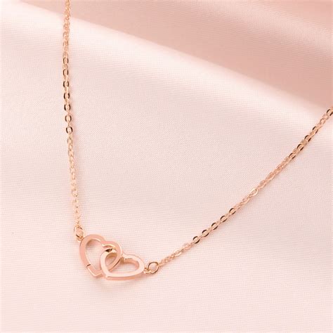 Linked Heart Necklace - Baublebible.com