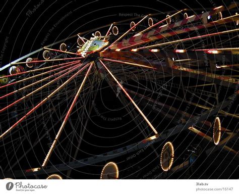 ferris wheel at night - a Royalty Free Stock Photo from Photocase