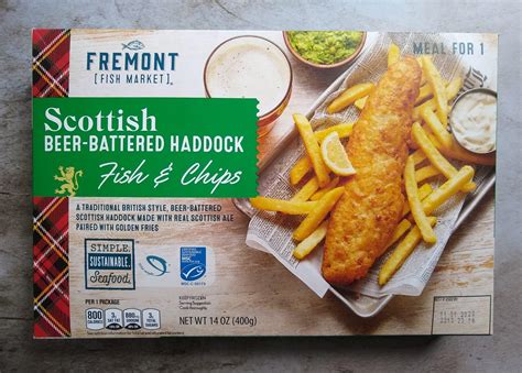 Fremont Fish Market Scottish Beer-Battered Haddock Fish and Chips ...