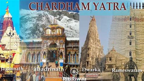 Char Dham – Four Major Pilgrimage Centers of Hinduism