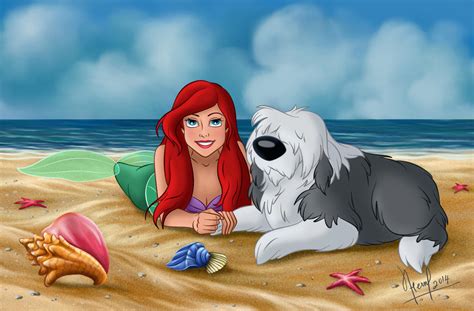 ARIEL AND MAX VERSION 2 by FERNL on DeviantArt