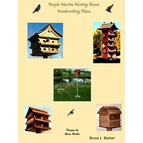 Purple Martin Nesting House Plans (Paperback) - Walmart.com - Walmart.com