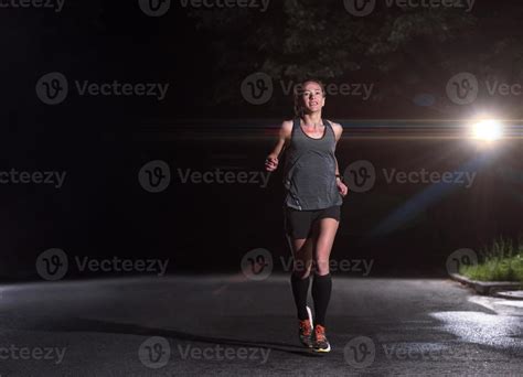 female runner training for marathon 10957222 Stock Photo at Vecteezy