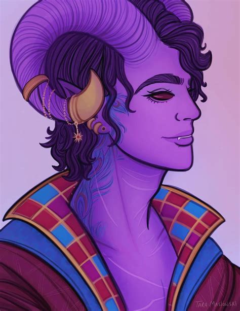 Mollymauk Tealeaf Fanart 8.5x11 Print Critical Role Dnd | Etsy