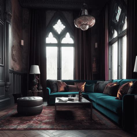 Embrace the Drama: How to Master Gothic Revival Interior Design for an Enchanting Home - axxla ...