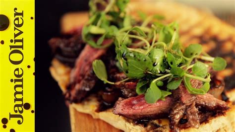 jamie oliver 30 minute meals steak sandwich episode