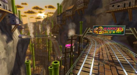 File:MKW Wario's Gold Mine Course Overview.png - Super Mario Wiki, the ...