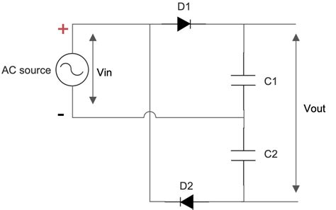 Voltage Doubler: A Cheaper and Lighter Alternative to Transformer-Rectifier Circuits