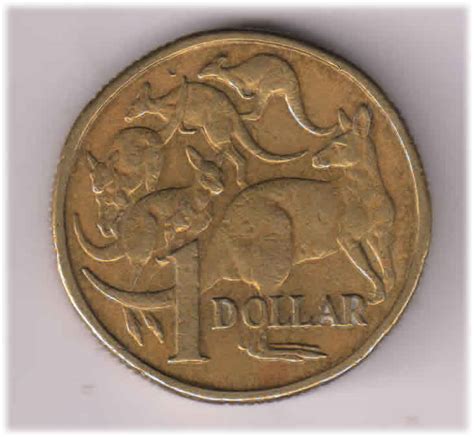 Australia - 1 dollar 1984 brass vf coin - KB Coins & Currencies