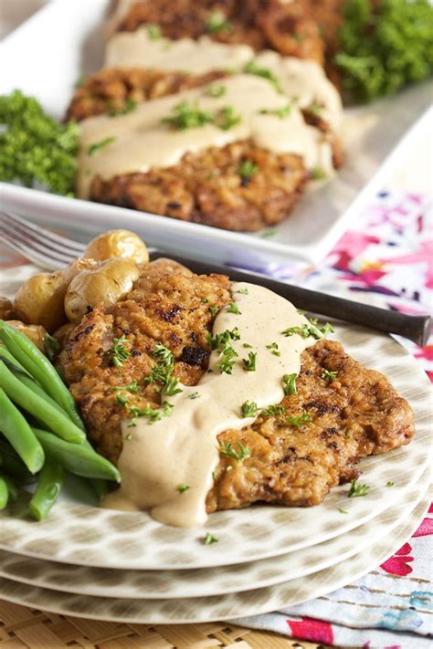 Chicken Fried Steak with Country Gravy - Recipe Girl