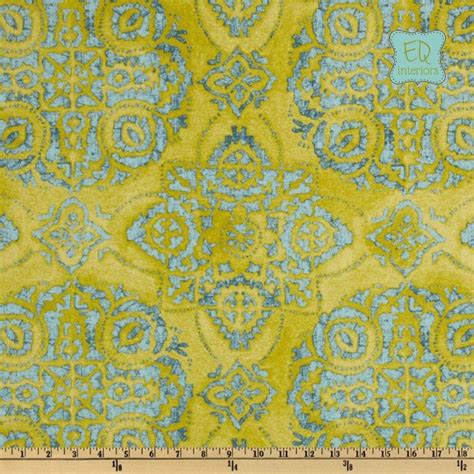 teal and yellow curtains - Google Search | Home decor fabric, Fabric decor, Fabric wallpaper