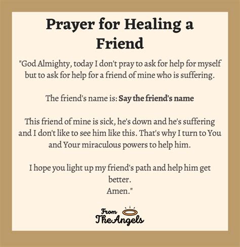 7 Prayers for Healing a Friend: Short Praying With Images