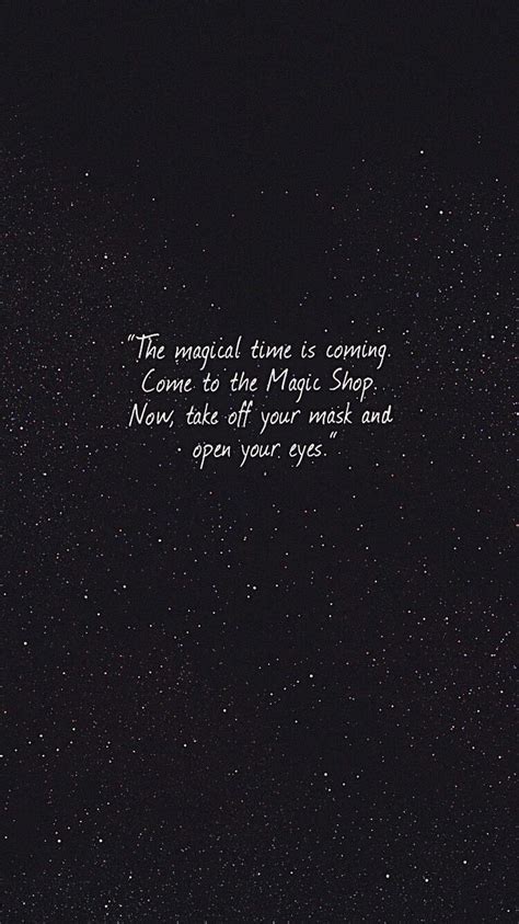 1366x768px, 720P free download | Magic Shop, bts, lyric, lyrics, quote ...