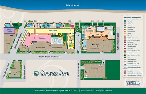 Compass Cove Resort Map - Silva Dulcinea