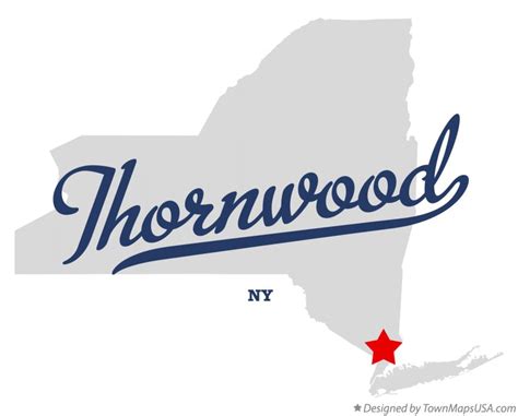 Map of Thornwood, NY, New York