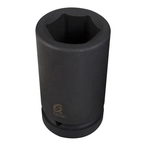 Sunex 1-11/16 in. 1 in. Drive 6-Point Deep Impact Socket-SUN554D - The ...