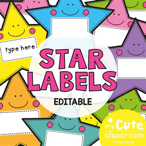 Classroom Labels | From the Pond