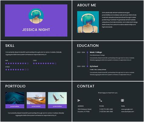 Self Introduction Presentation Slides - DCESSAY