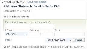 Itawamba History Review: The Itawamba Historical Society: Alabama Death Certificates Index: 1908 ...