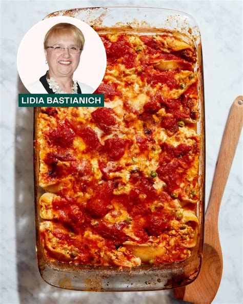 I Tried Lidia Bastianich's Stuffed Shells and They're a Cheese-Lover's ...