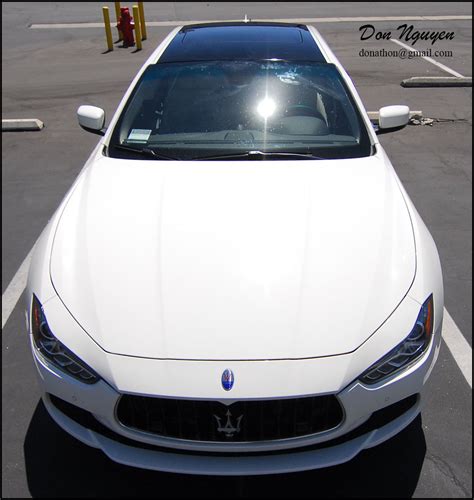 Maserati Ghibli Sedan - Gloss Black Vinyl Roof Wrap — WANNABE RACER CAR ...