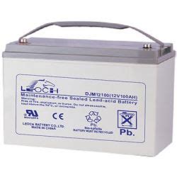 Battery lead Leoch 12V 100Ah AGM Leoch Battery lead 12V