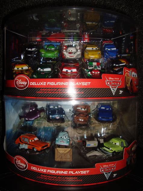 Disney Pixar Fanatics: Disney Store Exlclusive Cars 2 Deluxe PVC Sets
