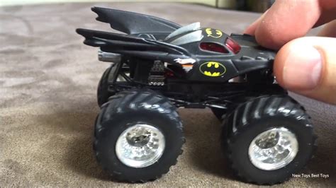 Hot Wheels Batman Monster Truck Toy close up - YouTube