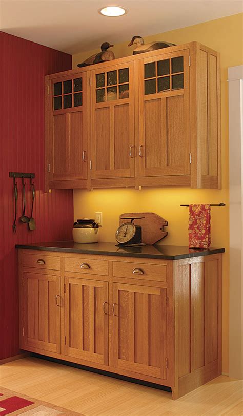 Craftsman-Style Kitchen Cabinets - FineWoodworking