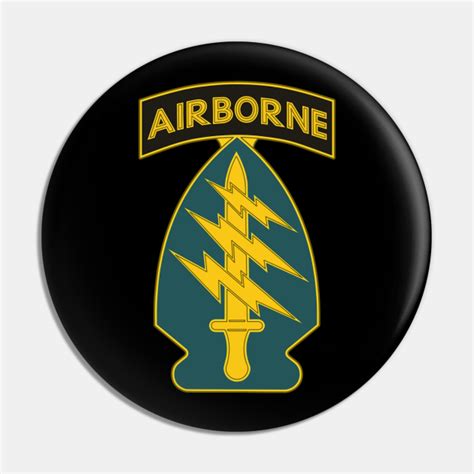 US Army Special Forces Insignia - Special Forces - Pin | TeePublic