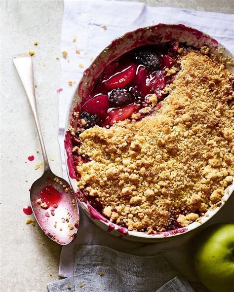 Blackberry and apple crumble recipe | delicious. magazine