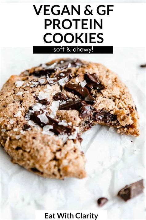 Chewy Vegan Protein Cookies (Paleo!) | Eat With Clarity