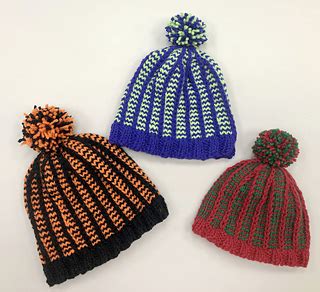 Ravelry: B103 Encore Chunky Holiday Hats pattern by Plymouth Yarn ...