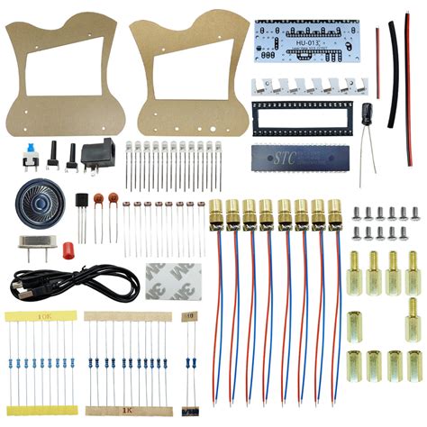 Gikfun 7 String Lyre Harp Soldering Practice Kit Electronic Learning P