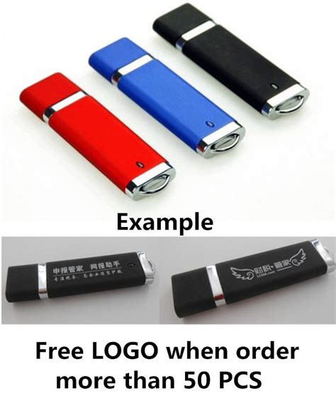 Custom LOGO 3 colors Device USB Flash Drives Pendrive 64GB 32GB 16GB 8GB Pen Driver Personalized ...