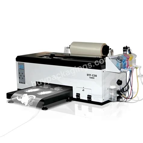 Dtf Printer A3 30cm Printing Machine Heat Transfer T-shirt Printing ...