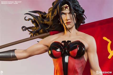 Wonder Woman Red Son Premium Format Figure - GeekAlerts