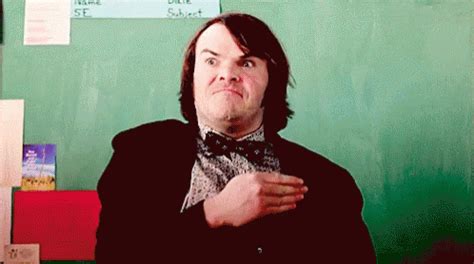 Jack Black Salute GIF - Jack Black Salute Hoobastank GIF Of - Discover & Share GIFs