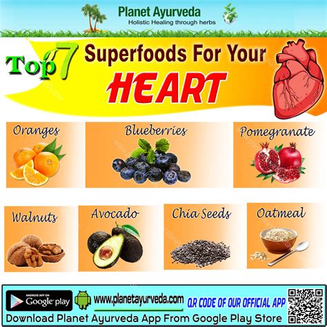 Top 7 Superfoods for Healthy Heart