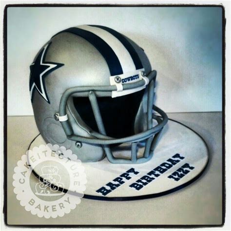 Dallas Cowboys Helmet Cake Cowboys Helmet, Football Helmets, Sculpted ...