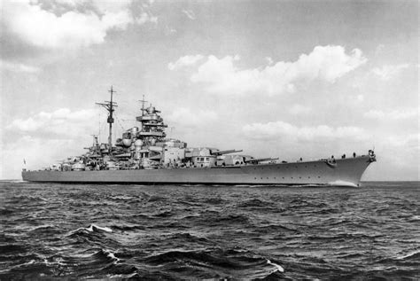 HMS Prince of Wales honours thousands of lives lost in Bismarck battles